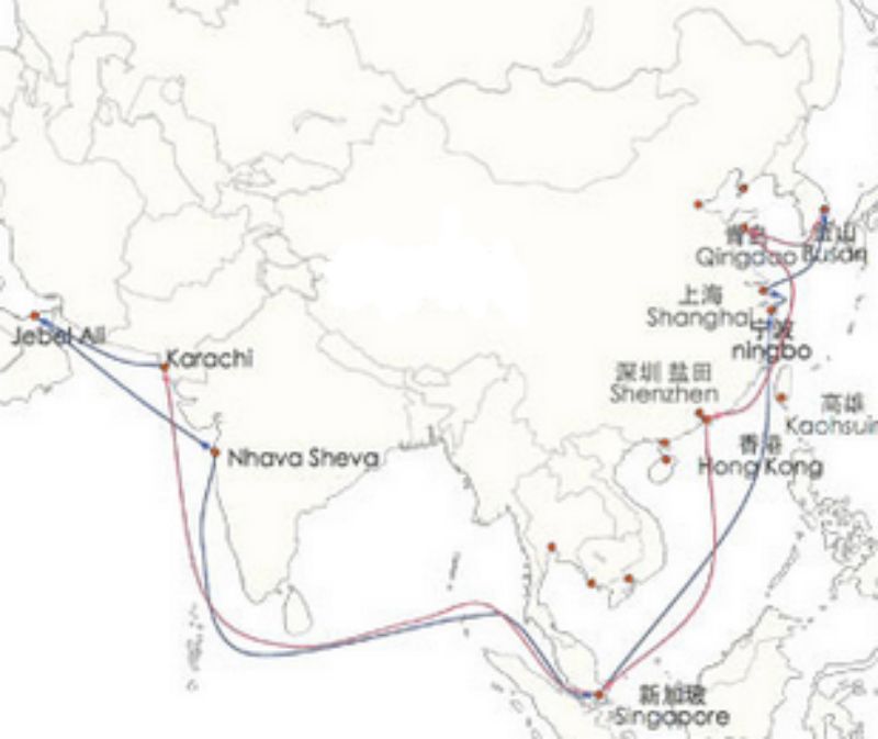 Shipping Routes from China7