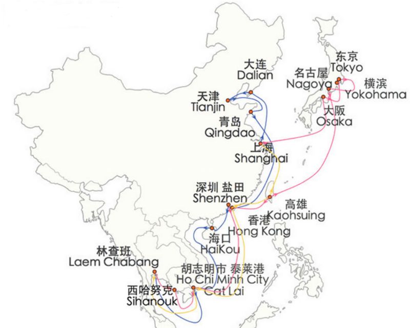 Shipping Routes from China9