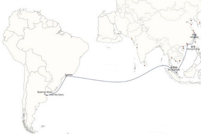 Shipping Routes from China2