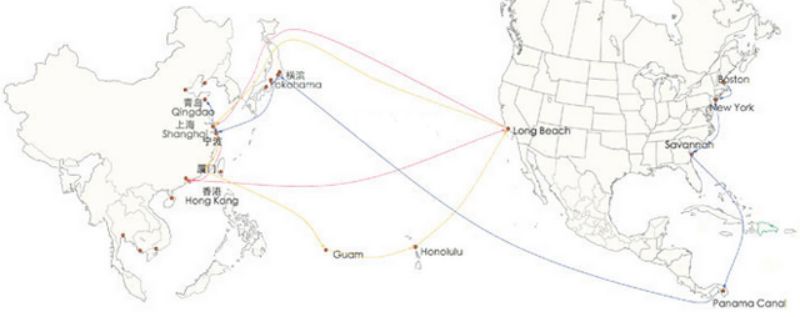 Shipping Routes from China3